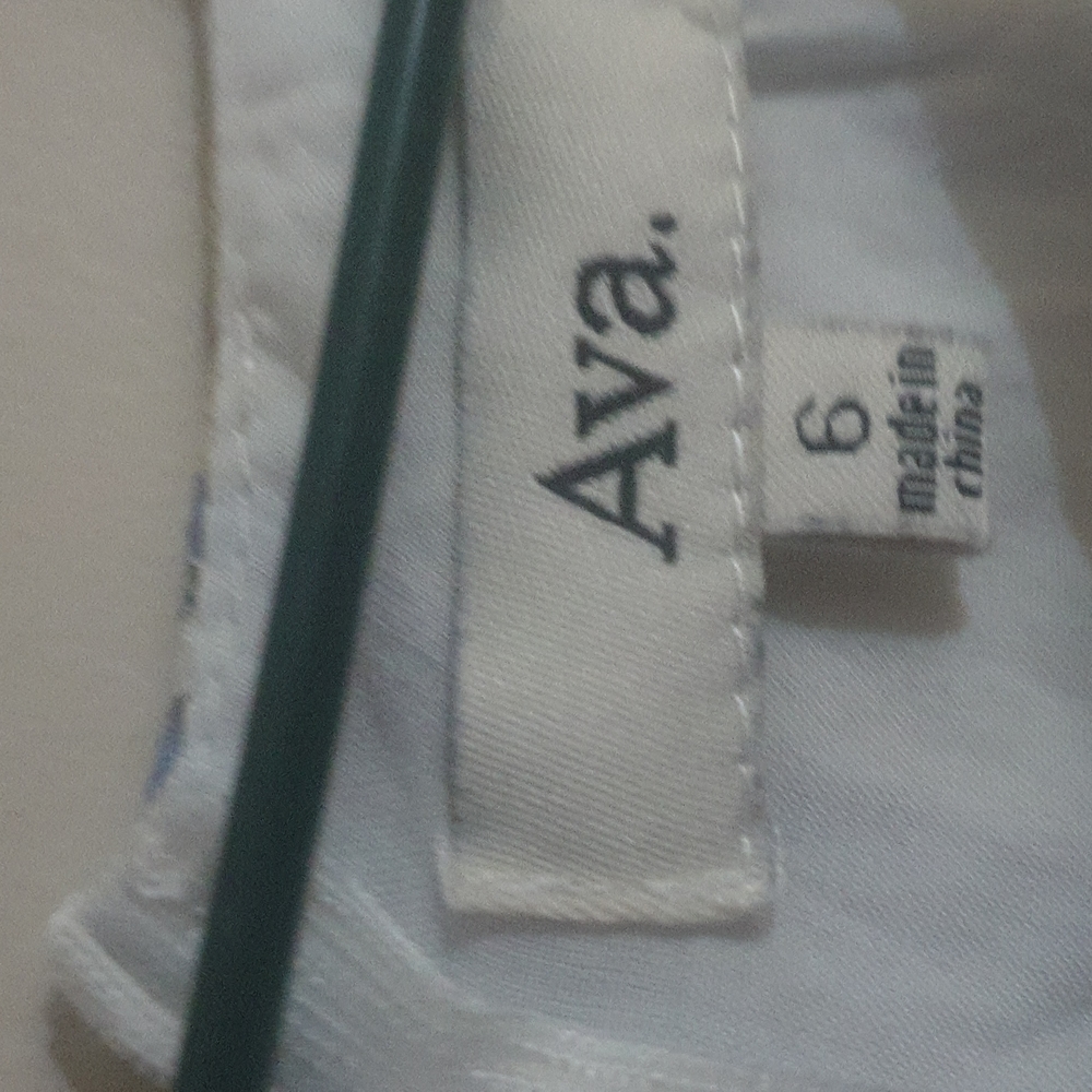 💥3 for $20 Ava playsuit white yellow blue striped linen - Picture 2 of 2